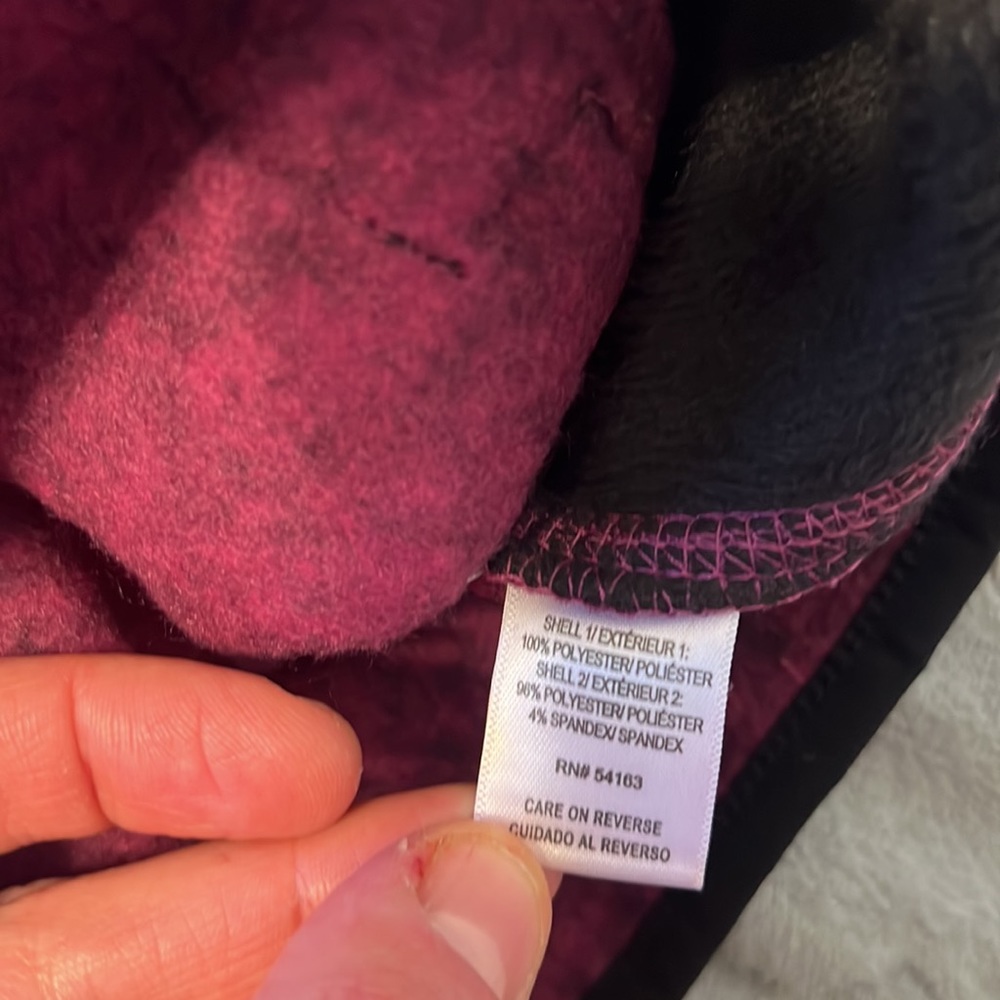 NWT Marc New York Performance Knit Jacket, Pink, Black, Zippered Pockets, Size S - Picture 7 of 10